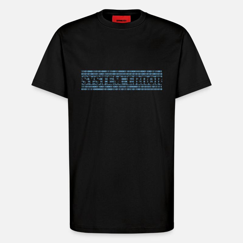 ERROR - T-Shirt - made by SPREAD - SOLID BLACK