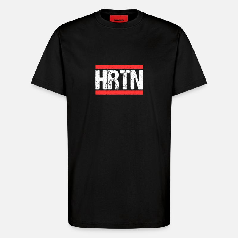Hertenerin Hertener Herten - T-Shirt - made by SPREAD - SOLID BLACK