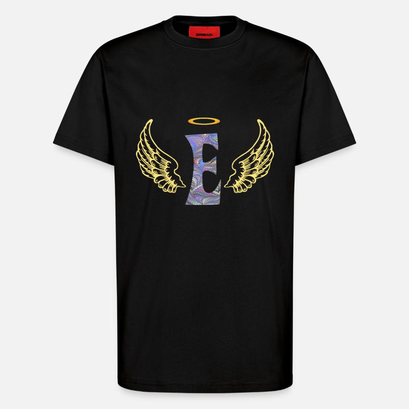 engel e e 45 - T-Shirt - made by SPREAD - SOLID BLACK