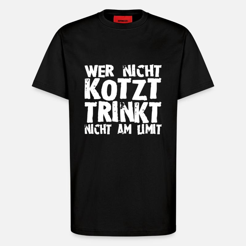 Kotzen - T-Shirt - made by SPREAD - SOLID BLACK