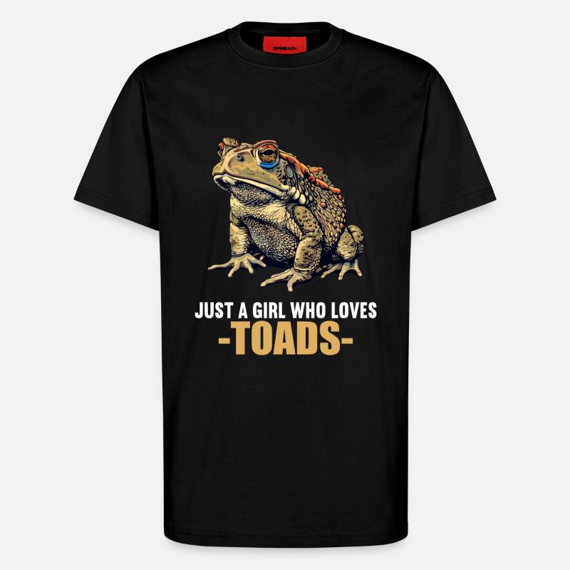 Crapaud crapaud crapaud - T-shirt bio décontracté fabriqué en UE - SOLID BLACK