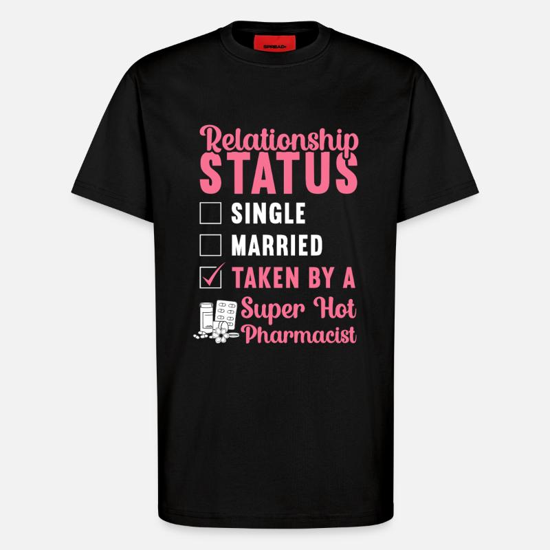 Pharmacy Tech Technician - T-Shirt - made by SPREAD - SOLID BLACK