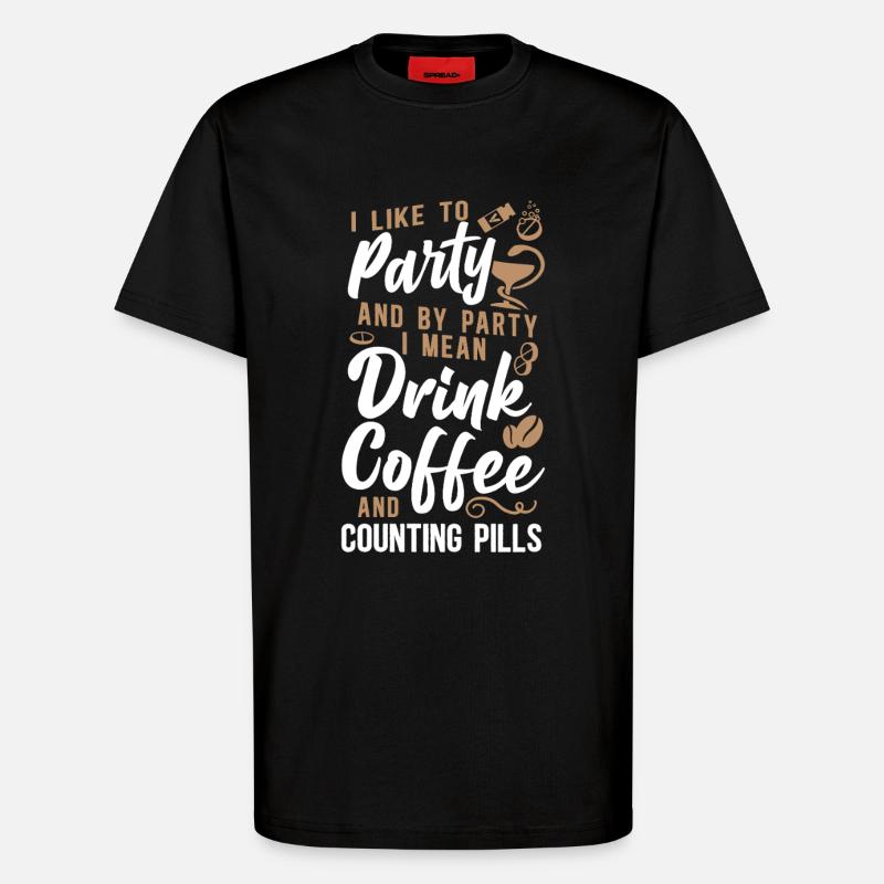 Pharmacy Tech Technician - T-Shirt - made by SPREAD - SOLID BLACK