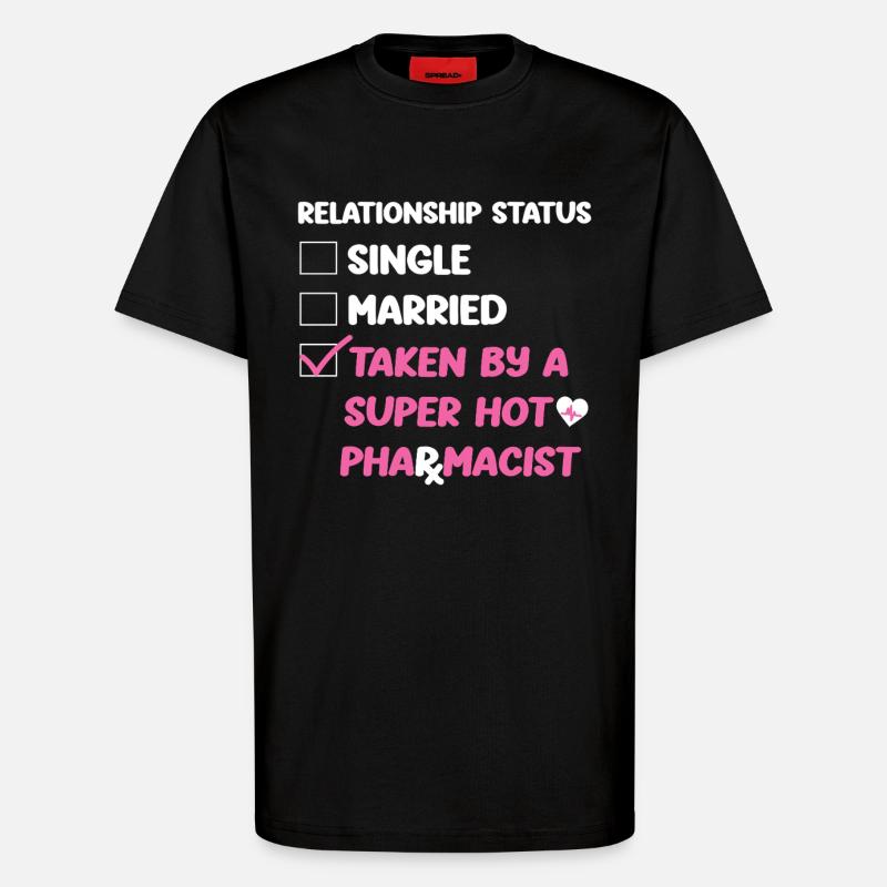 Pharmacy Tech Technician - T-Shirt - made by SPREAD - SOLID BLACK