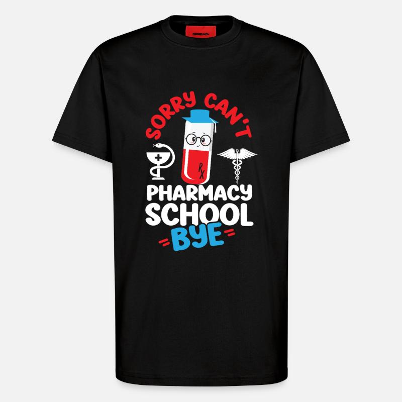Pharmacy Tech Technician - T-Shirt - made by SPREAD - SOLID BLACK