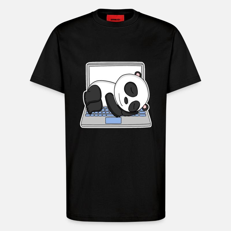 Computer Nerd Programmierer Herren Geschenk - T-Shirt - made by SPREAD - SOLID BLACK