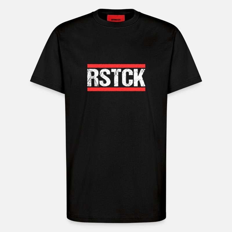 Rostockerin Rostocker Rostock - T-Shirt - made by SPREAD - SOLID BLACK