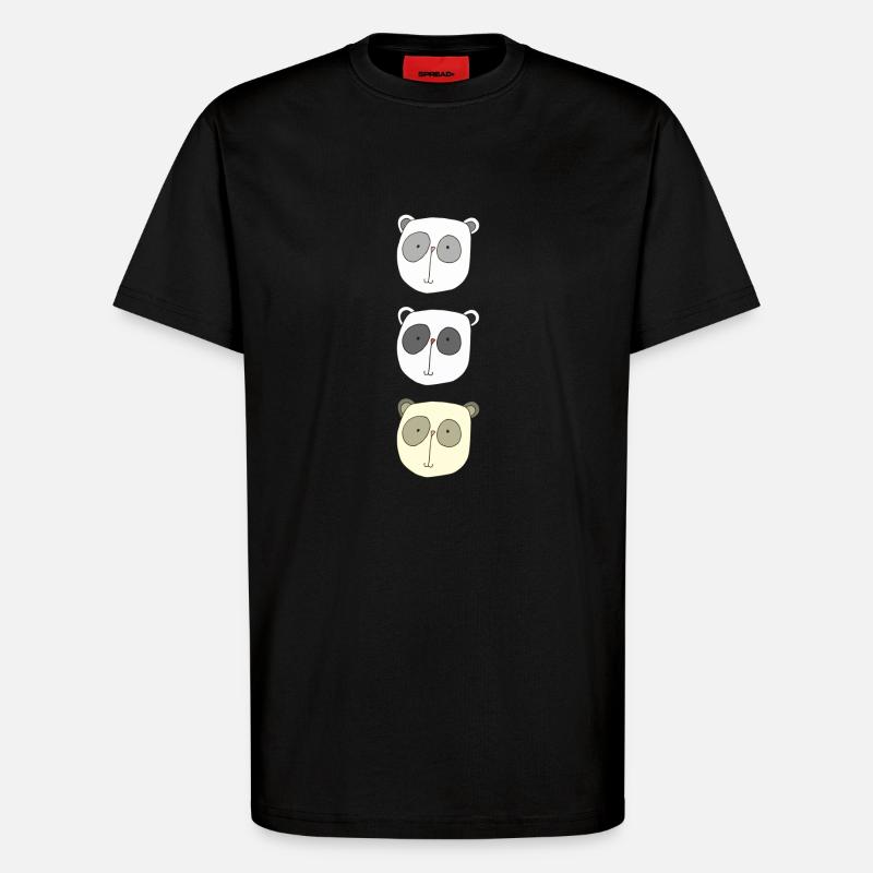 koala brüder - T-Shirt - made by SPREAD - SOLID BLACK