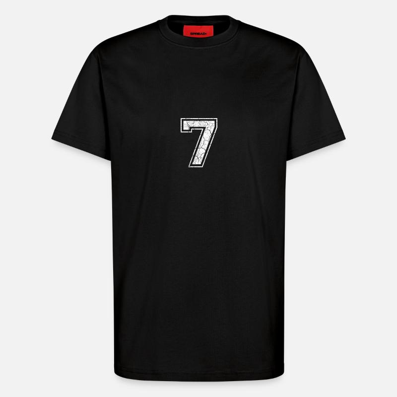 7_seven_sieben_white_weiss (fr) - T-shirt bio décontracté fabriqué en UE - SOLID BLACK