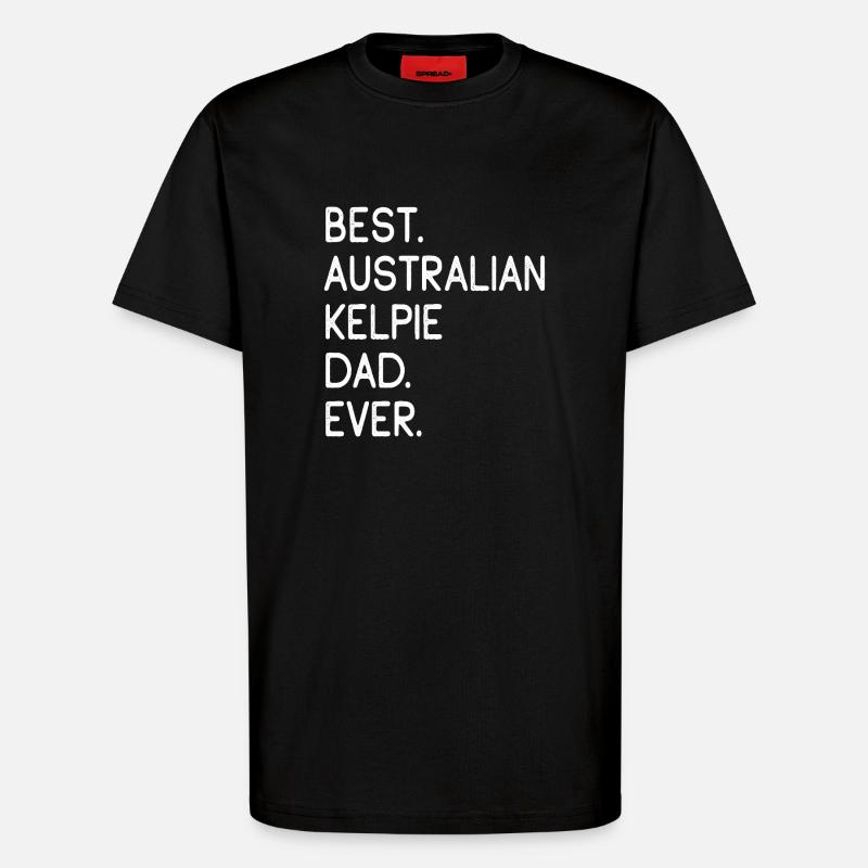 Australian Kelpie Australischer Kelpie - T-Shirt - made by SPREAD - SOLID BLACK