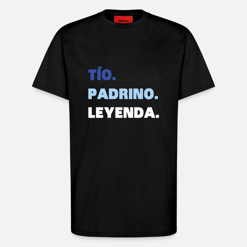 Onkel Pate Legende - T-Shirt - made by SPREAD - SOLID BLACK