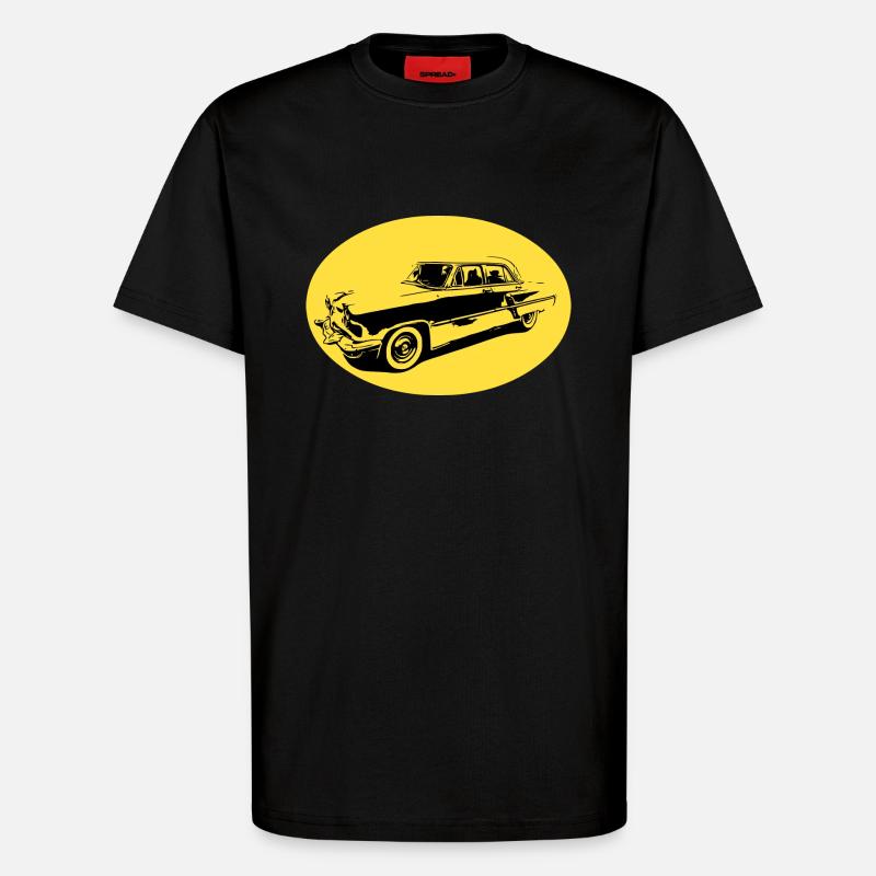 Auto - T-Shirt - made by SPREAD - SOLID BLACK