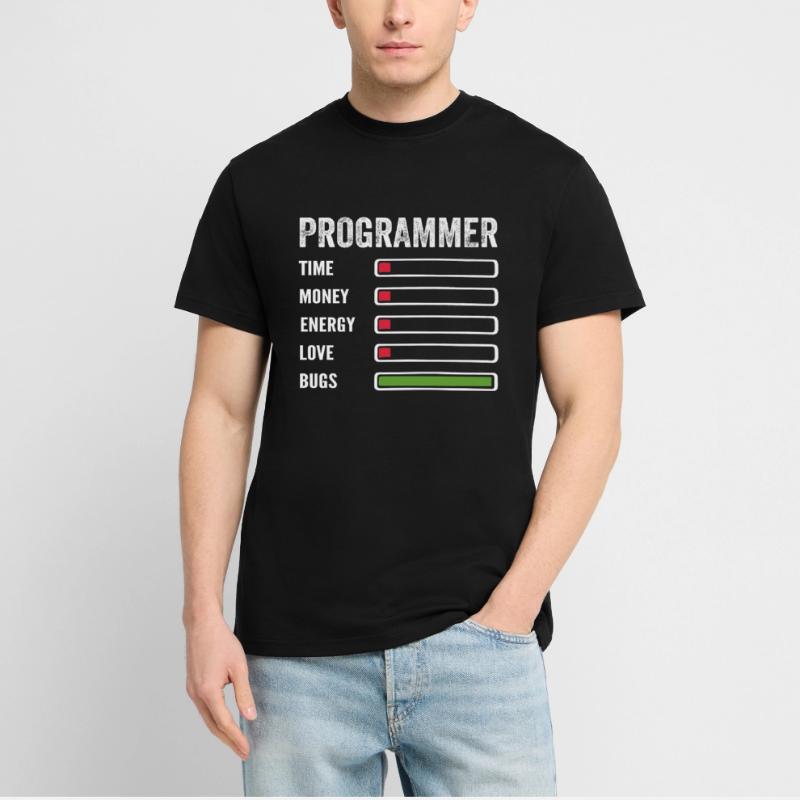 Entwickler Humor Programmierer Programmierer Programmierer T-Shirt - made by SPREAD