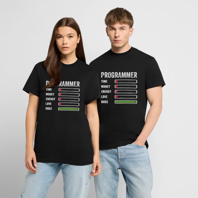 Entwickler Humor Programmierer Programmierer Programmierer T-Shirt - made by SPREAD
