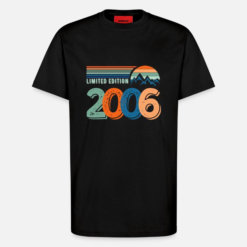 Limitierte Auflage 2006 - T-Shirt - made by SPREAD - SOLID BLACK