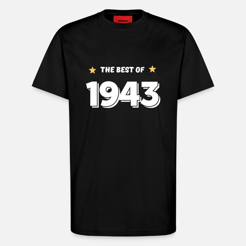 Das Beste von 1943 - T-Shirt - made by SPREAD - SOLID BLACK