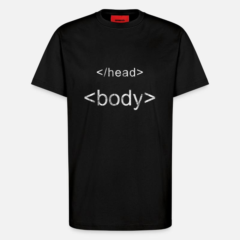 Programmer Shirt Programming - T-Shirt - made by SPREAD - SOLID BLACK