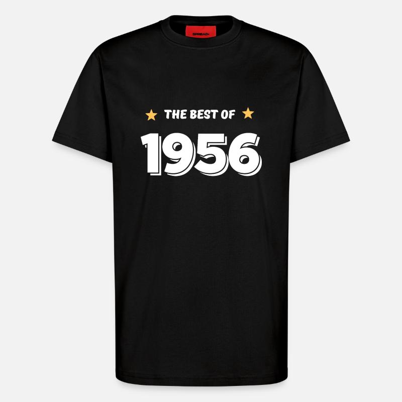 Das Beste von 1956 - T-Shirt - made by SPREAD - SOLID BLACK