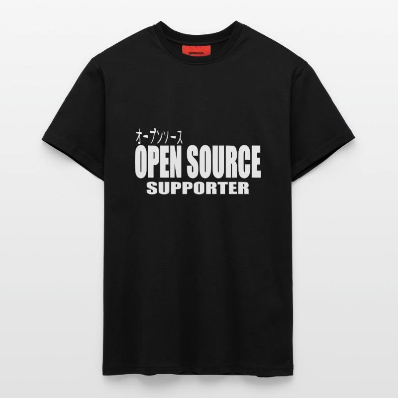 LUZILLION CODER COUTURE, PARTISAN DE L’OPEN SOURCE T-shirt bio décontracté fabriqué en UE