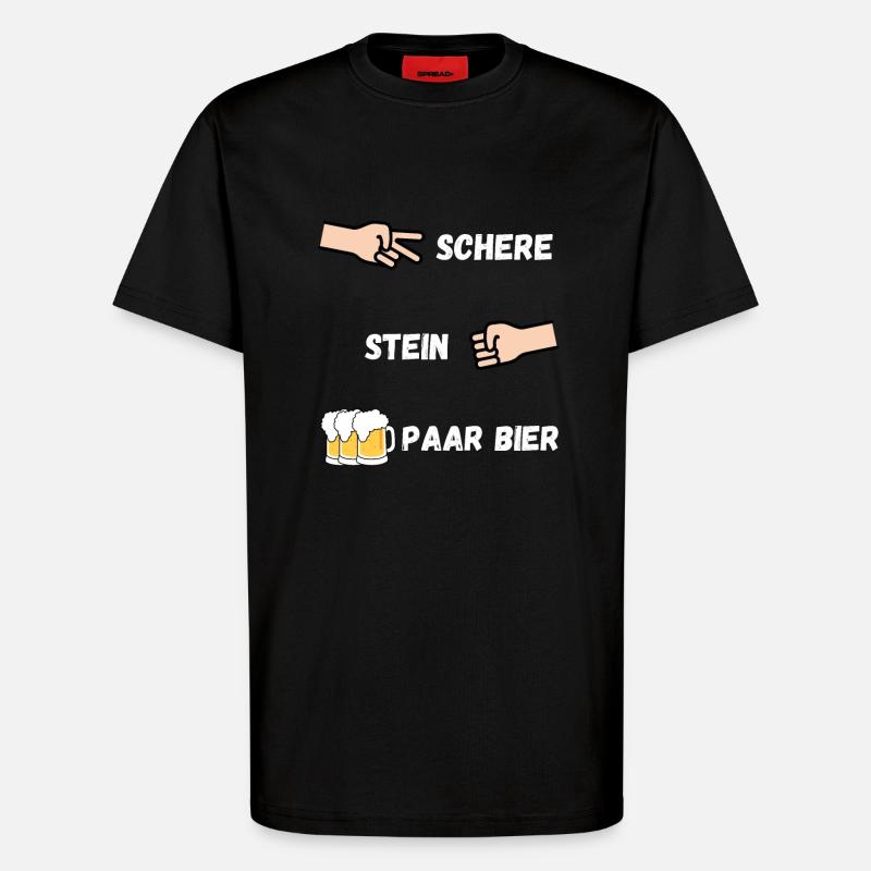  Karneval Party Lustig - T-Shirt - made by SPREAD - SOLID BLACK