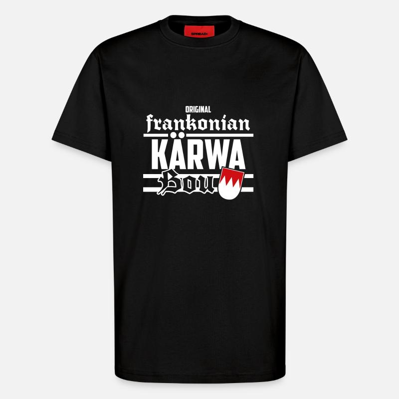 Kirmis Junge - T-Shirt - made by SPREAD - SOLID BLACK