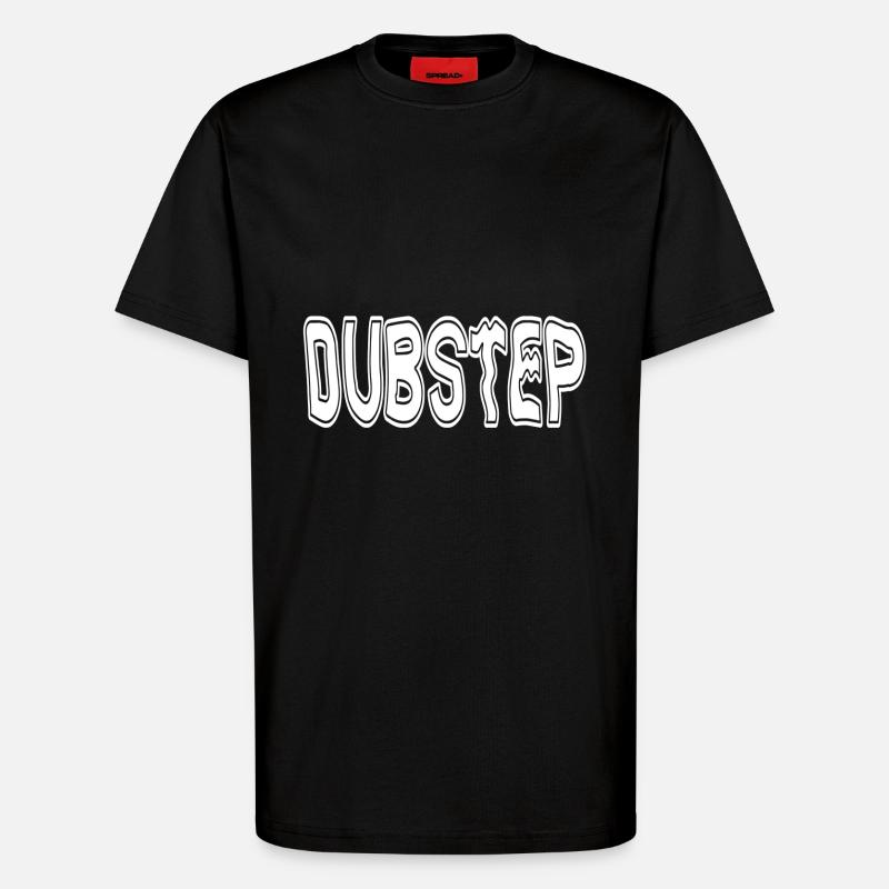 Dubstep - T-Shirt - made by SPREAD - SOLID BLACK