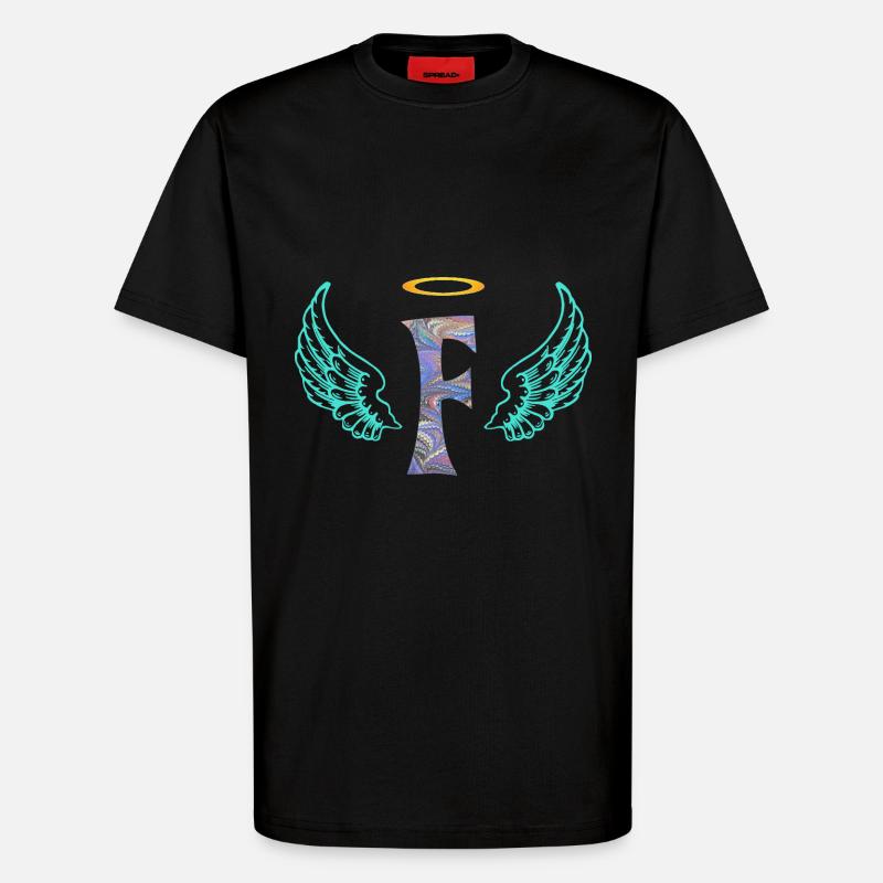 engel f e 45 - T-Shirt - made by SPREAD - SOLID BLACK