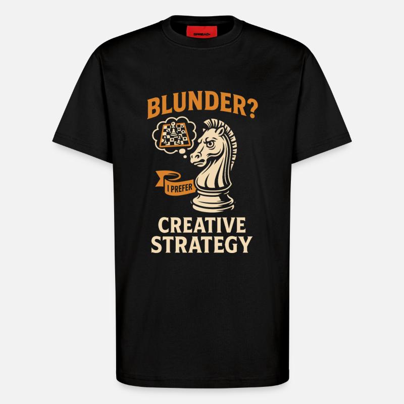 Carver? I prefer creativity - T-Shirt - made by SPREAD - SOLID BLACK