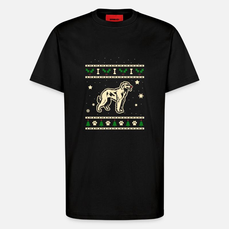 Taigan Weihnachtsgeschenk - T-Shirt - made by SPREAD - SOLID BLACK