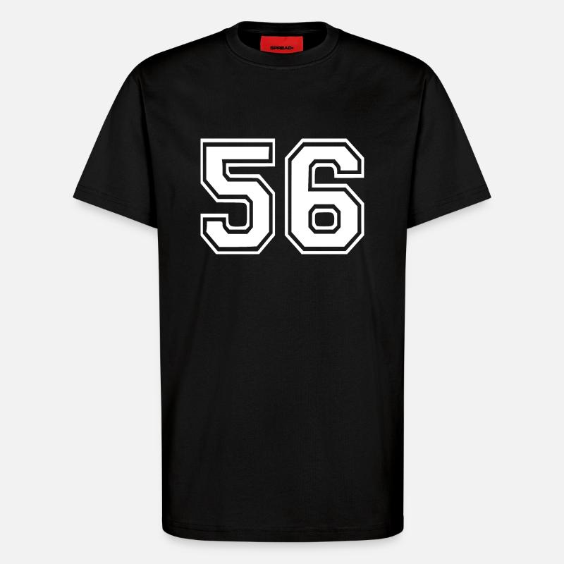 56 - T-Shirt - made by SPREAD - SOLID BLACK