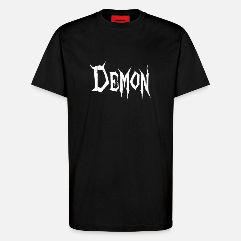 Dämon - T-Shirt - made by SPREAD - SOLID BLACK