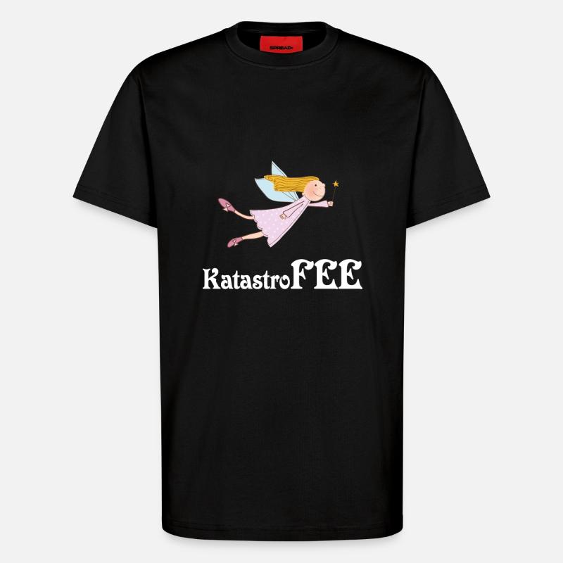 KatastroFEE - T-Shirt - made by SPREAD - SOLID BLACK