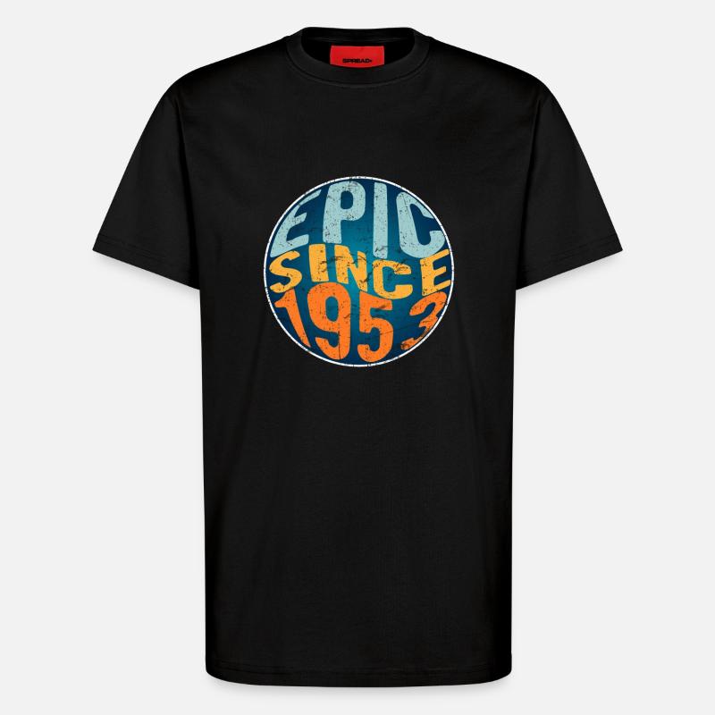 Episch Seit 1953 - T-Shirt - made by SPREAD - SOLID BLACK