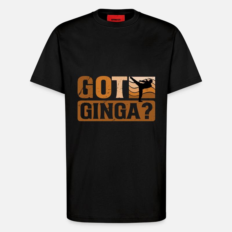 Git Ginga? - T-Shirt - made by SPREAD - SOLID BLACK