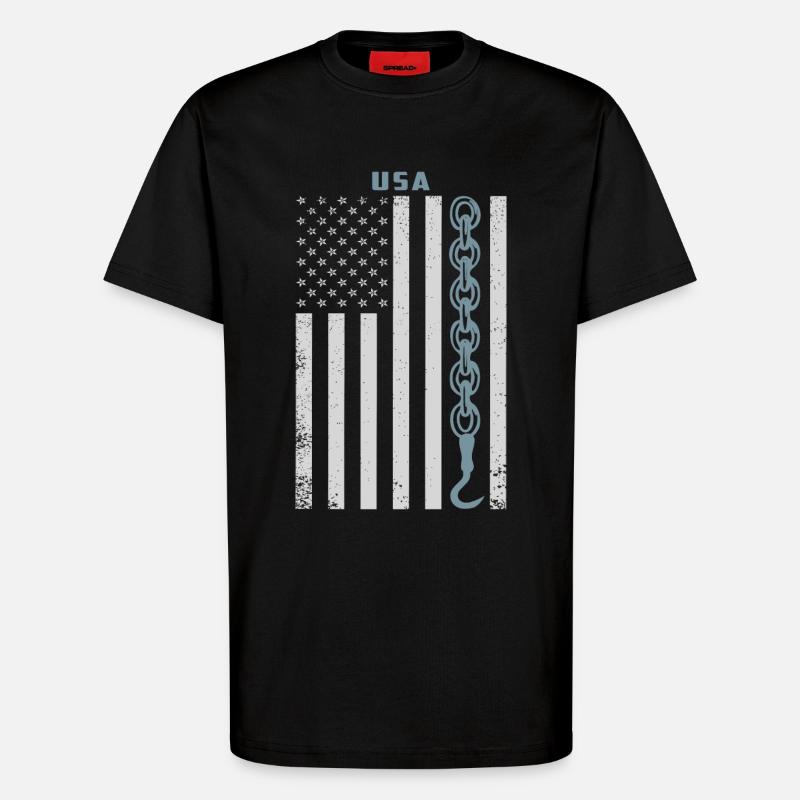 Abschleppdienst - T-Shirt - made by SPREAD - SOLID BLACK