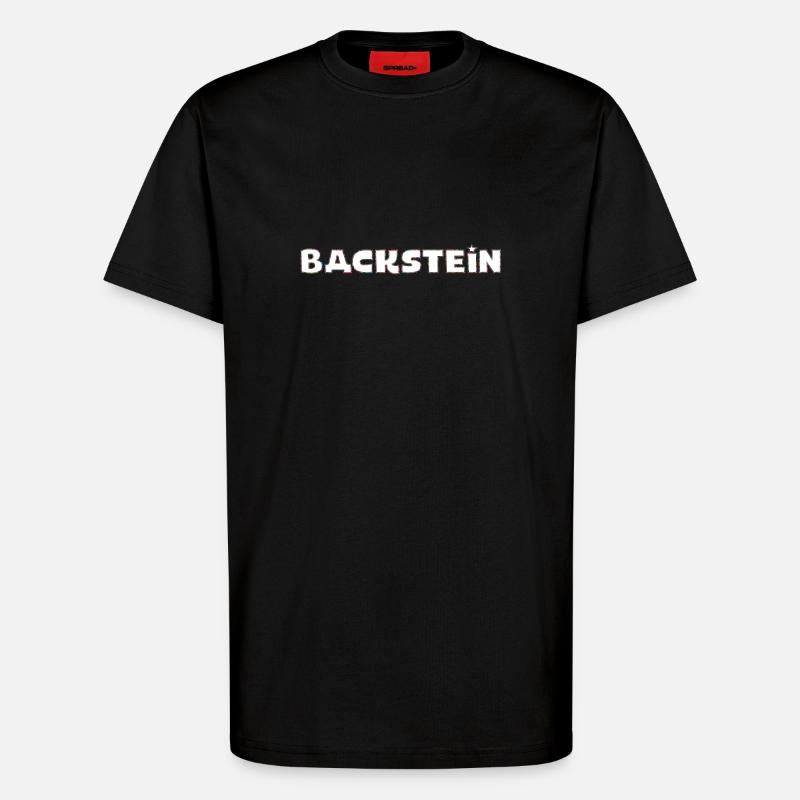 Backstein - T-Shirt - made by SPREAD - SOLID BLACK