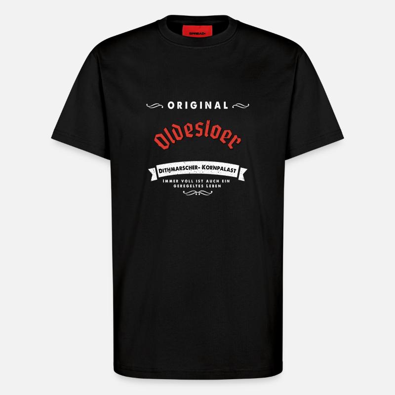 corn palace - T-Shirt - made by SPREAD - SOLID BLACK