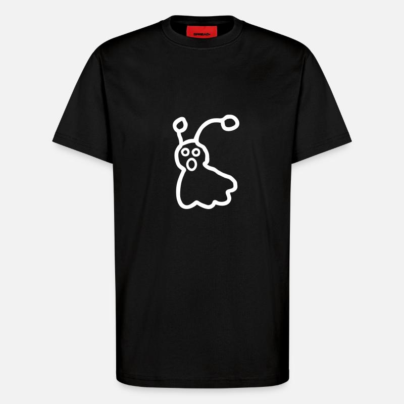 Schnecke - T-Shirt - made by SPREAD - SOLID BLACK