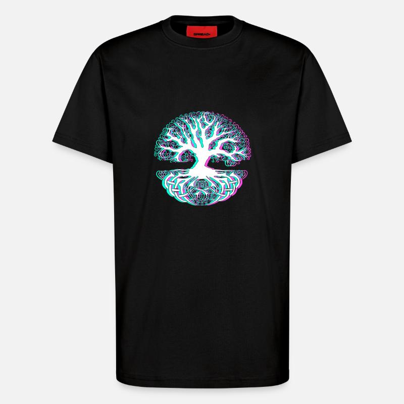 Baum - T-Shirt - made by SPREAD - SOLID BLACK