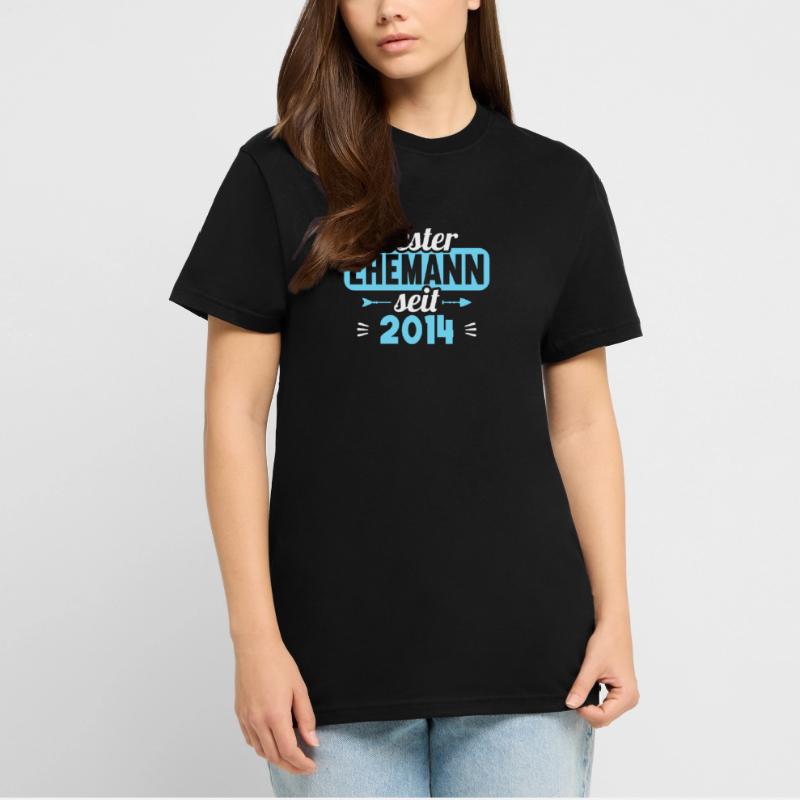 Beste Ehefrau Bester Ehemann seit 2014 T-Shirt - made by SPREAD