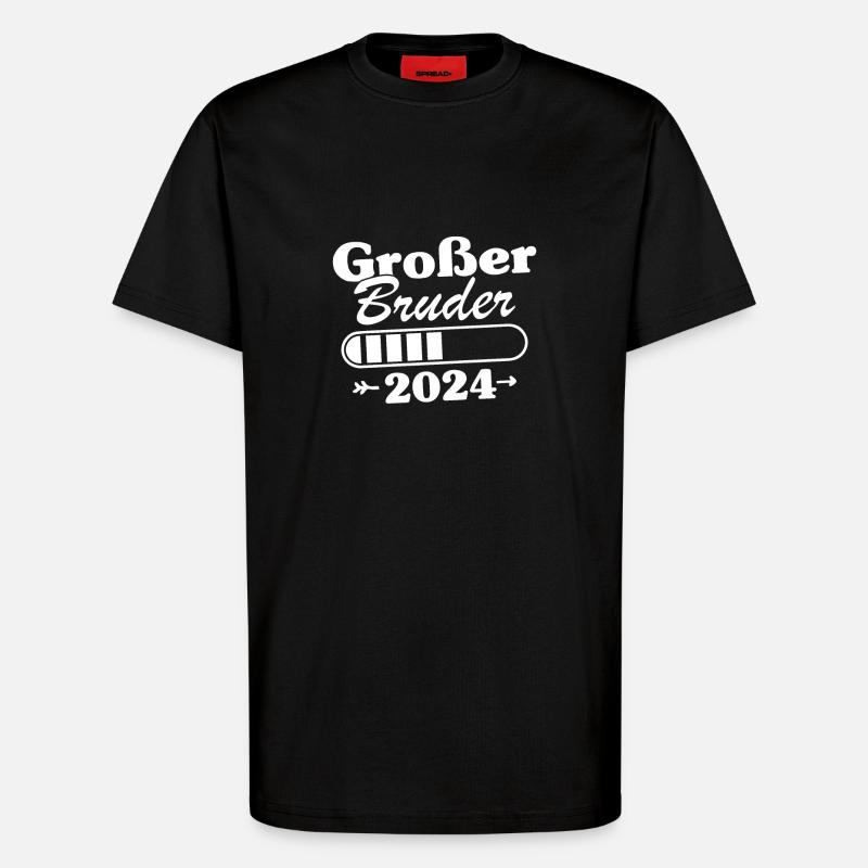 Big Brother Loading 2024 - T-Shirt - made by SPREAD - SOLID BLACK