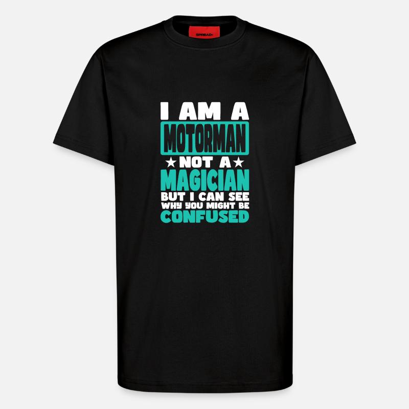 Wagenführer - T-Shirt - made by SPREAD - SOLID BLACK