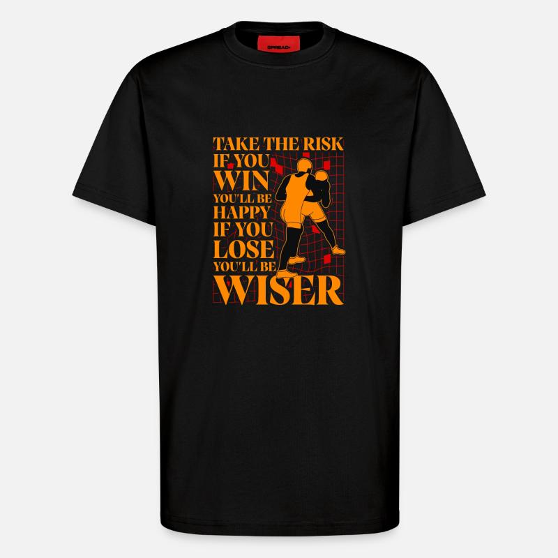 Ringen - T-Shirt - made by SPREAD - SOLID BLACK
