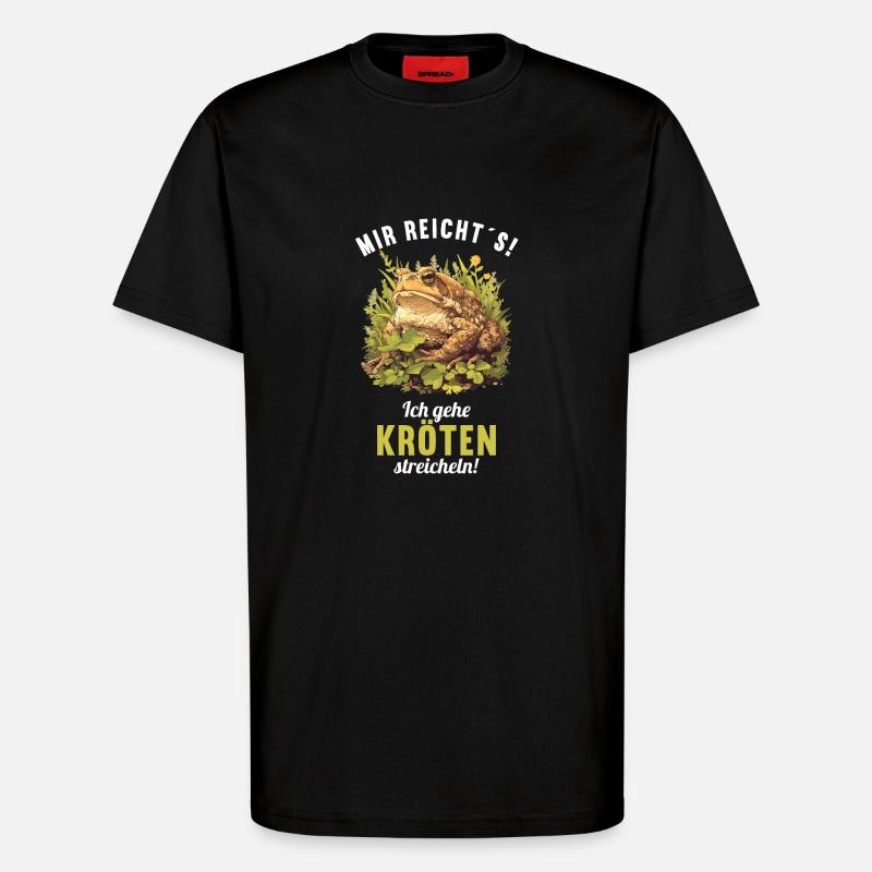 Crapaud crapaud crapaud - T-shirt bio décontracté fabriqué en UE - SOLID BLACK