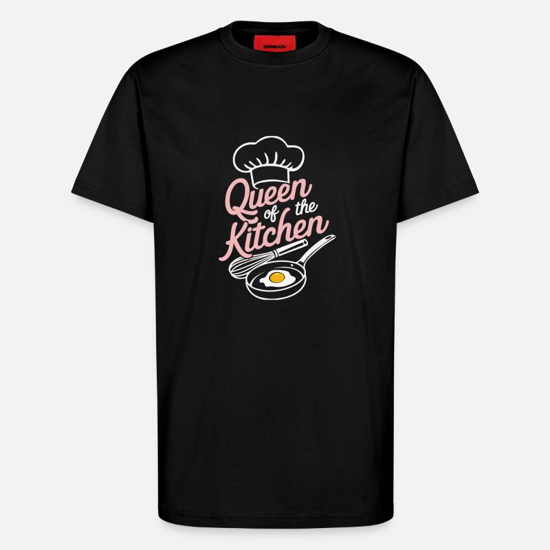 Chef Cooking Cheff Bäker - T-Shirt - made by SPREAD - SOLID BLACK
