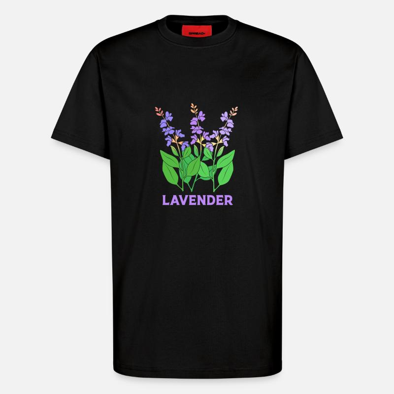 Ätherisches Öl - T-Shirt - made by SPREAD - SOLID BLACK