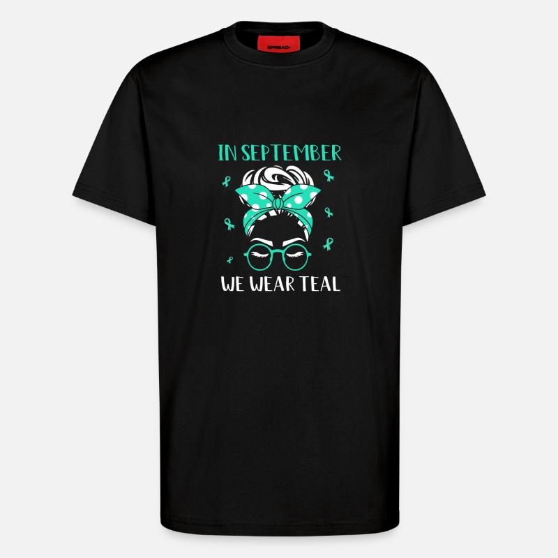 Pcos-Bewusstsein - T-Shirt - made by SPREAD - SOLID BLACK