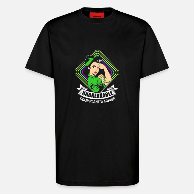 Lebererkrankung - T-Shirt - made by SPREAD - SOLID BLACK