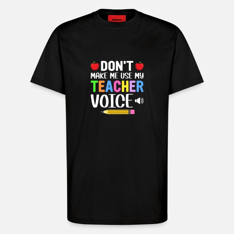 Lehrer - T-Shirt - made by SPREAD - SOLID BLACK