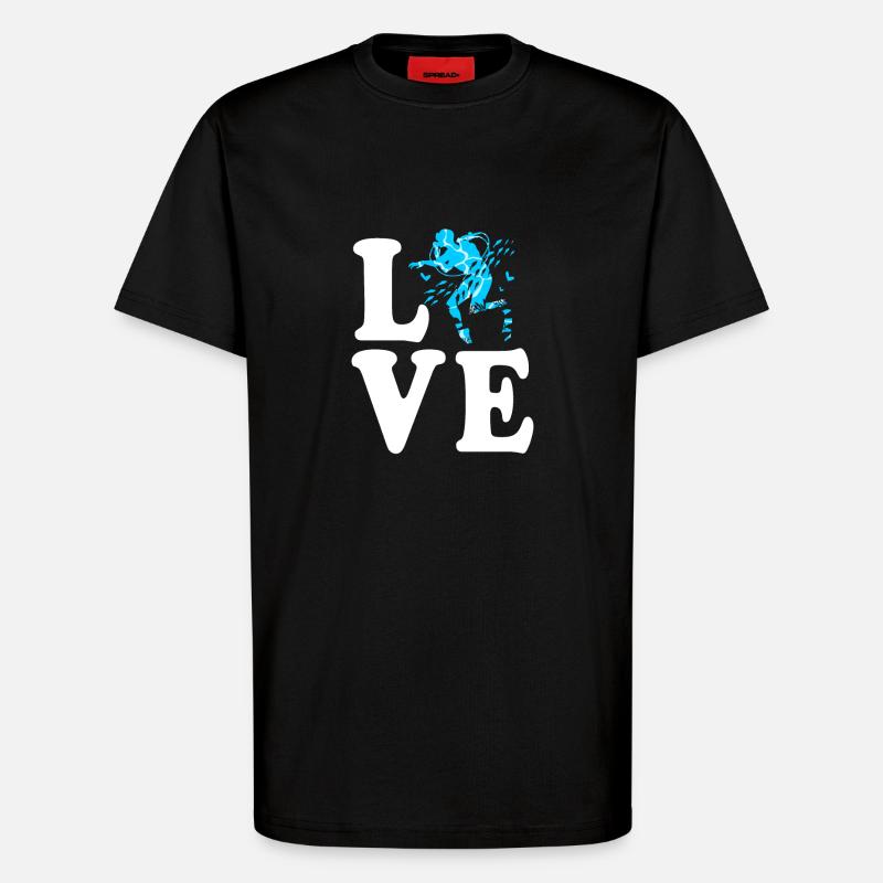 Tauchen - T-Shirt - made by SPREAD - SOLID BLACK